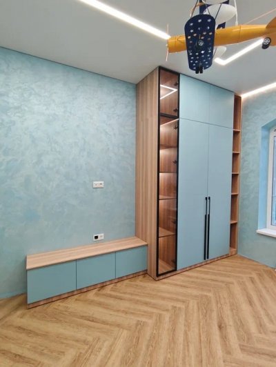 Детская комната — свет и функциональность
